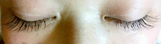 デザインマツエクの施術後